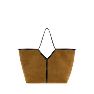 Saint Laurent Women Biscuit Suede Y Shopping Bag